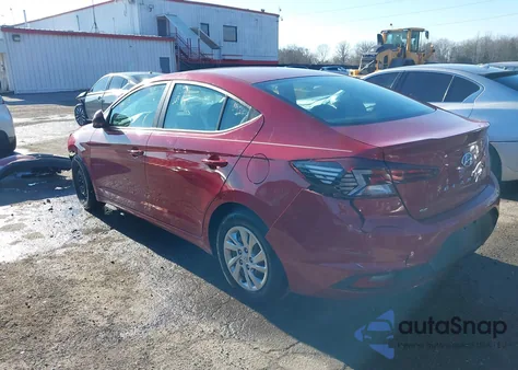 2020 Hyundai Elantra Se из США, поврежденный, VIN KMHD74LF9LU996010